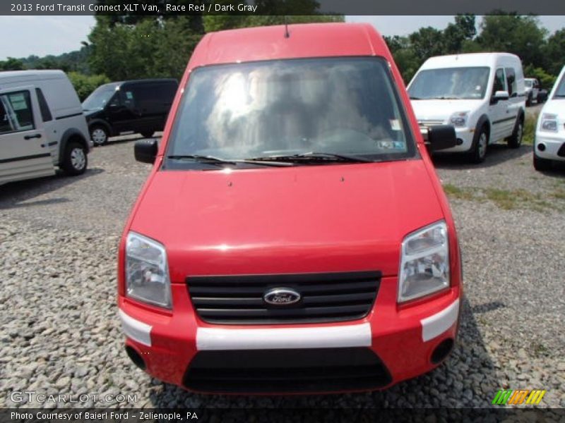Race Red / Dark Gray 2013 Ford Transit Connect XLT Van