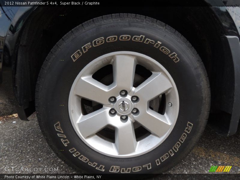  2012 Pathfinder S 4x4 Wheel