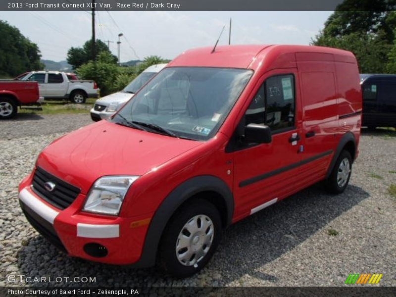 Race Red / Dark Gray 2013 Ford Transit Connect XLT Van