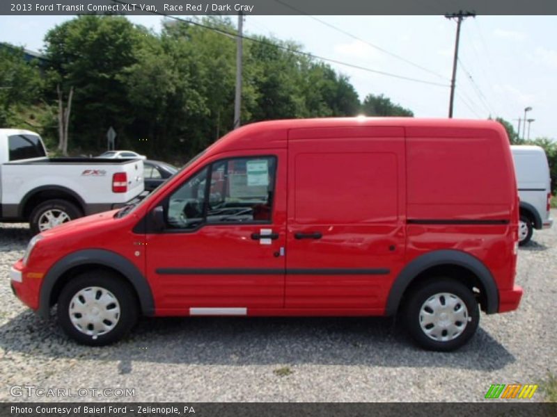 Race Red / Dark Gray 2013 Ford Transit Connect XLT Van