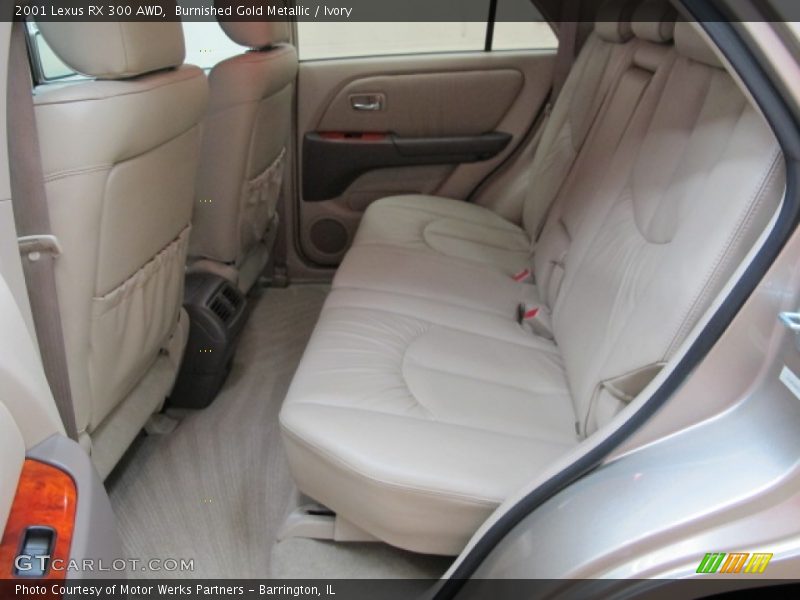 Burnished Gold Metallic / Ivory 2001 Lexus RX 300 AWD