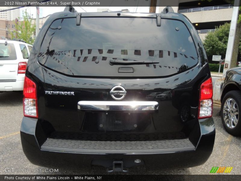 Super Black / Graphite 2012 Nissan Pathfinder S 4x4