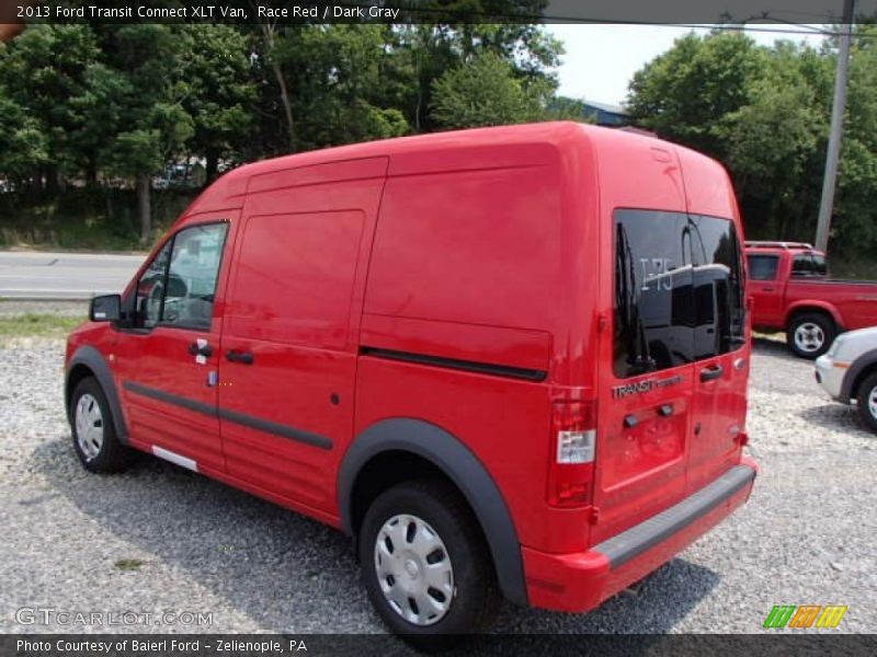 Race Red / Dark Gray 2013 Ford Transit Connect XLT Van