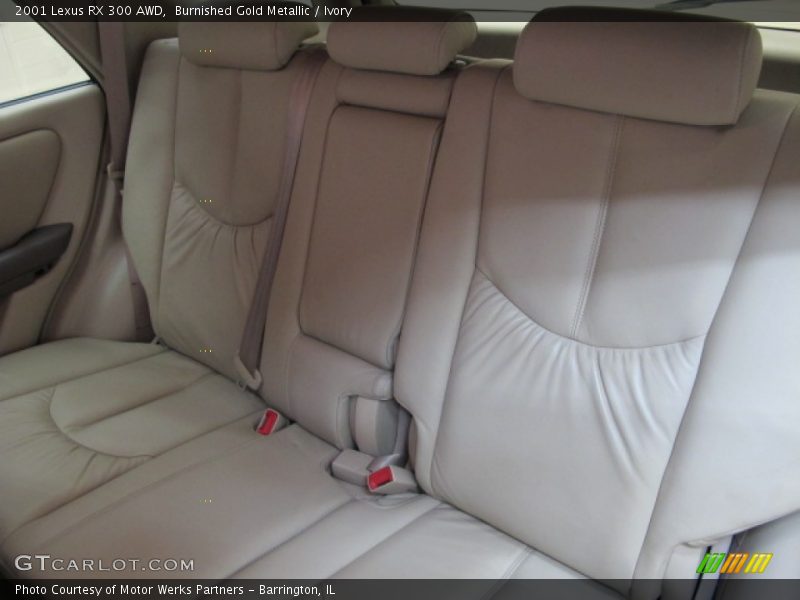 Burnished Gold Metallic / Ivory 2001 Lexus RX 300 AWD