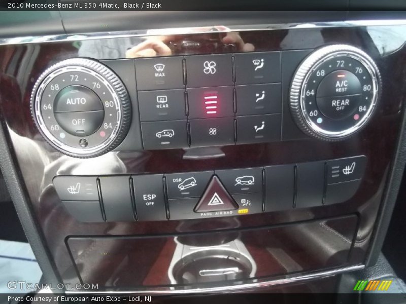Black / Black 2010 Mercedes-Benz ML 350 4Matic
