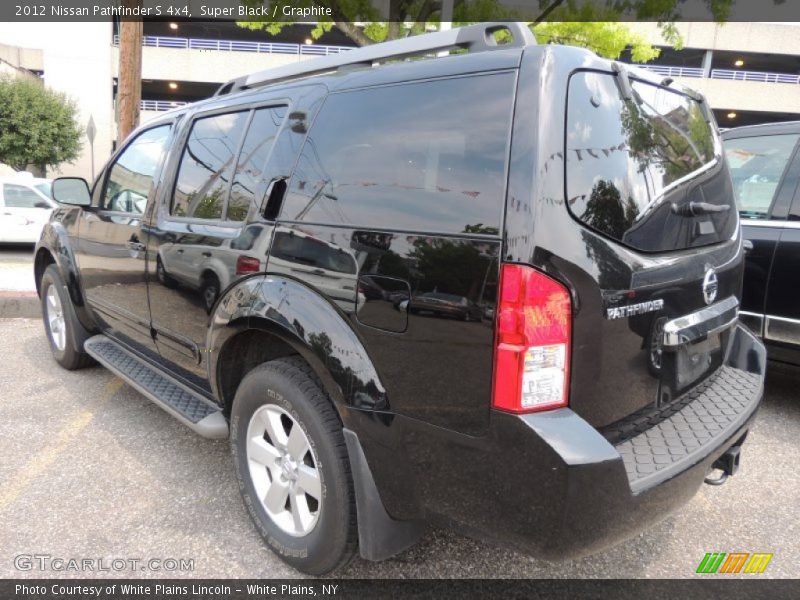 Super Black / Graphite 2012 Nissan Pathfinder S 4x4