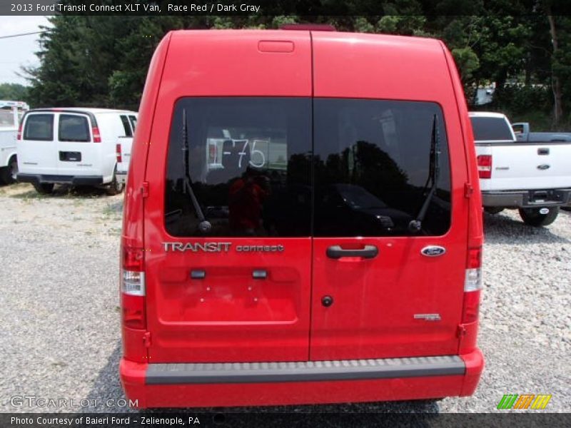 Race Red / Dark Gray 2013 Ford Transit Connect XLT Van