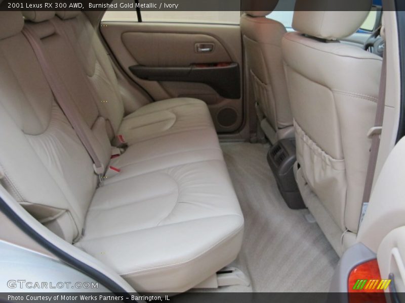 Burnished Gold Metallic / Ivory 2001 Lexus RX 300 AWD