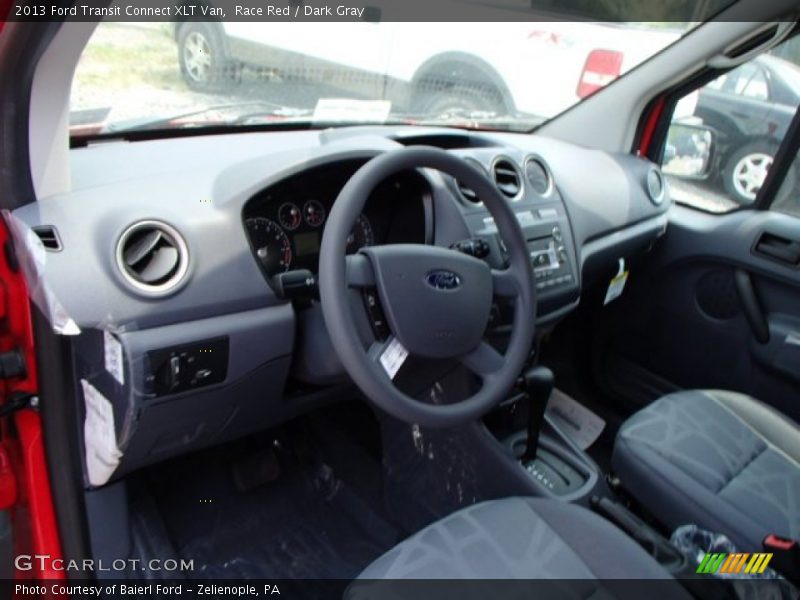 Race Red / Dark Gray 2013 Ford Transit Connect XLT Van