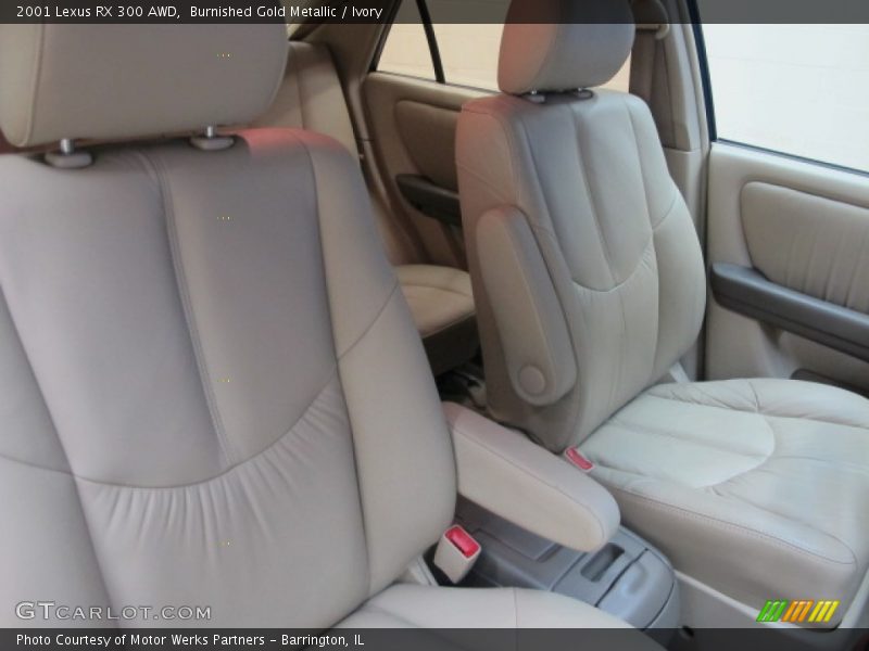 Burnished Gold Metallic / Ivory 2001 Lexus RX 300 AWD