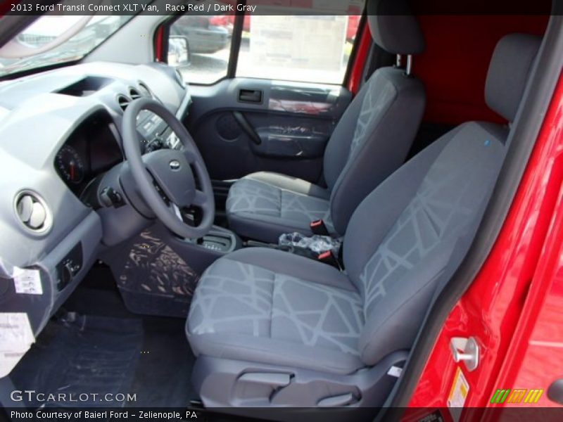 Front Seat of 2013 Transit Connect XLT Van