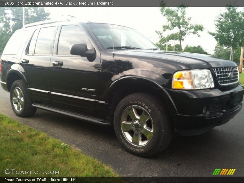 Black / Medium Parchment 2005 Ford Explorer Limited 4x4