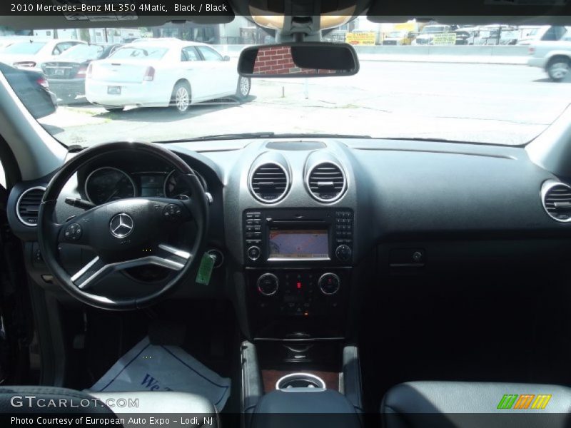 Black / Black 2010 Mercedes-Benz ML 350 4Matic
