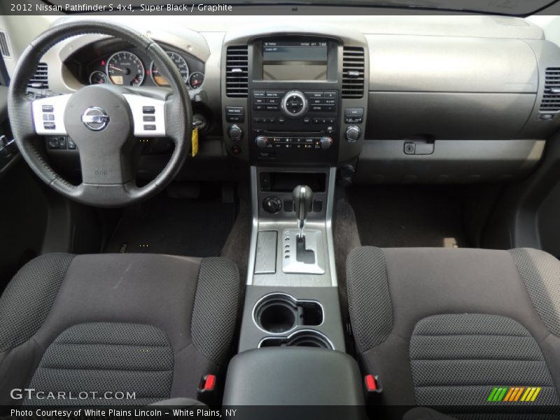 Dashboard of 2012 Pathfinder S 4x4
