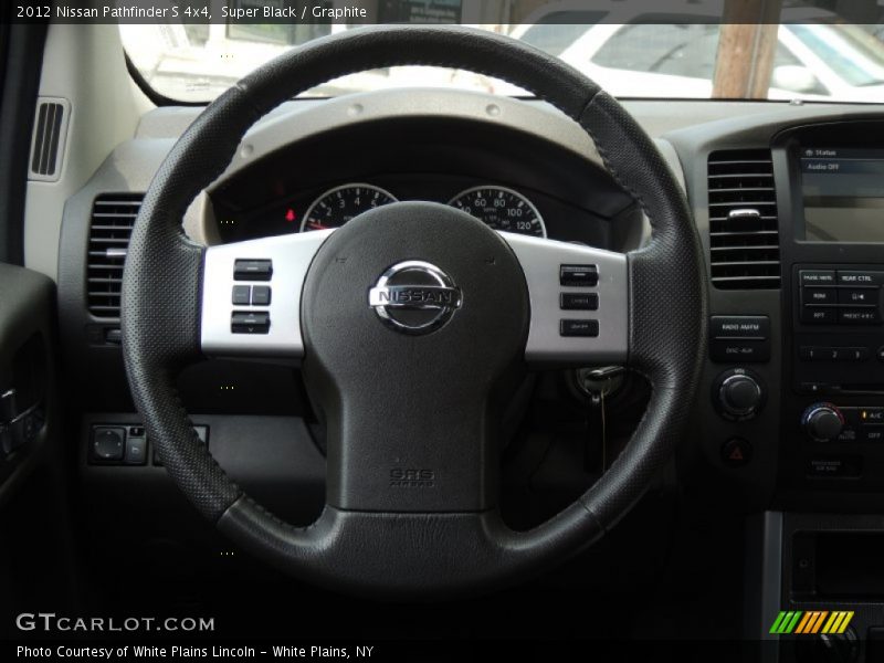  2012 Pathfinder S 4x4 Steering Wheel