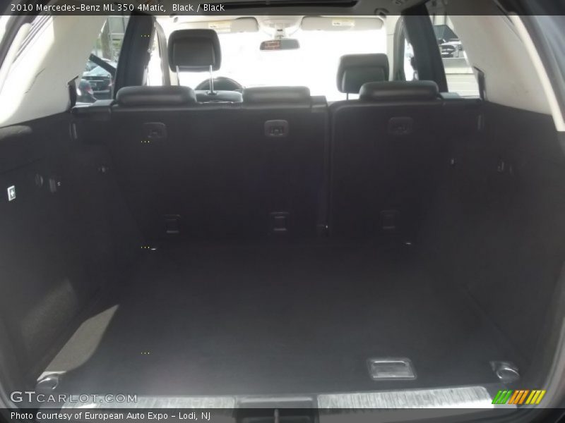 Black / Black 2010 Mercedes-Benz ML 350 4Matic