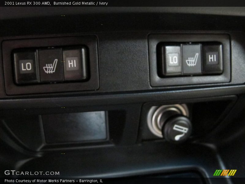Burnished Gold Metallic / Ivory 2001 Lexus RX 300 AWD