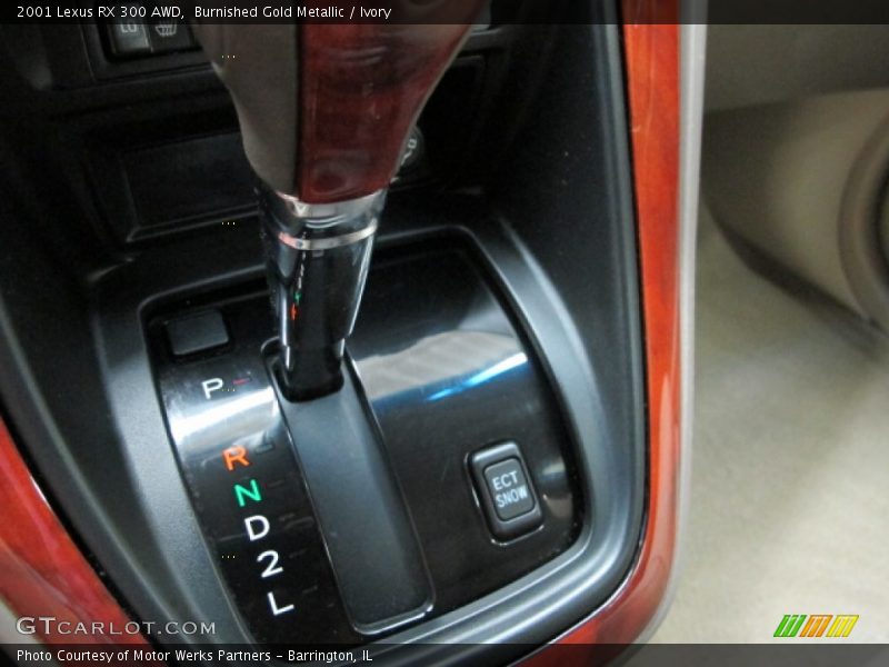 Burnished Gold Metallic / Ivory 2001 Lexus RX 300 AWD
