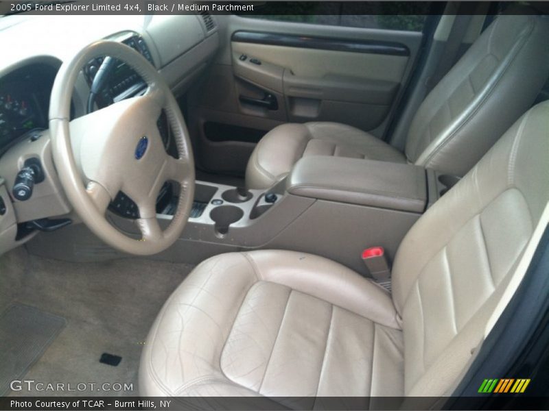 Black / Medium Parchment 2005 Ford Explorer Limited 4x4