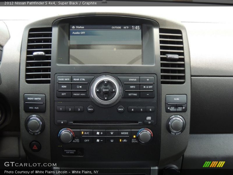 Super Black / Graphite 2012 Nissan Pathfinder S 4x4