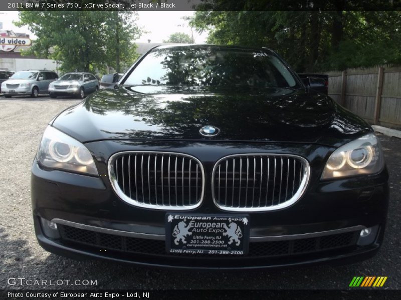 Jet Black / Black 2011 BMW 7 Series 750Li xDrive Sedan