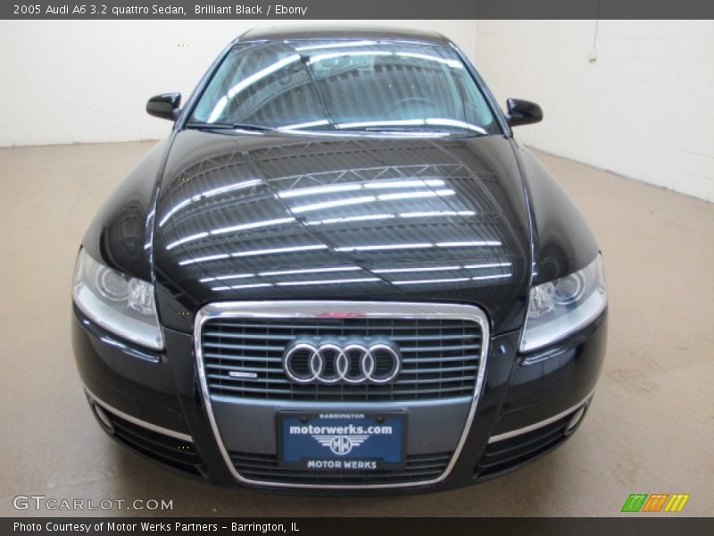 Brilliant Black / Ebony 2005 Audi A6 3.2 quattro Sedan