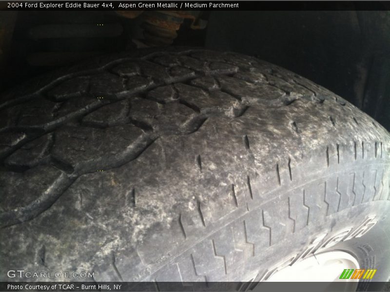 Aspen Green Metallic / Medium Parchment 2004 Ford Explorer Eddie Bauer 4x4