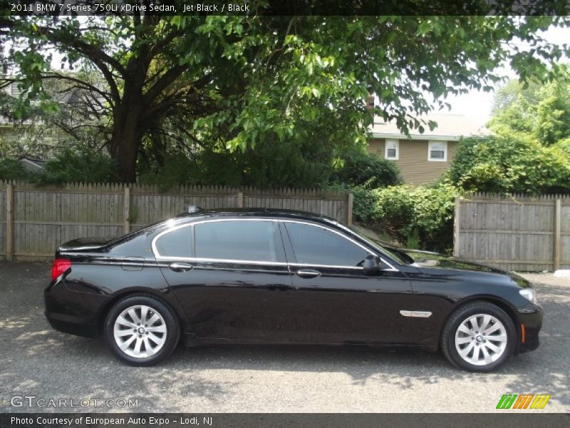 Jet Black / Black 2011 BMW 7 Series 750Li xDrive Sedan