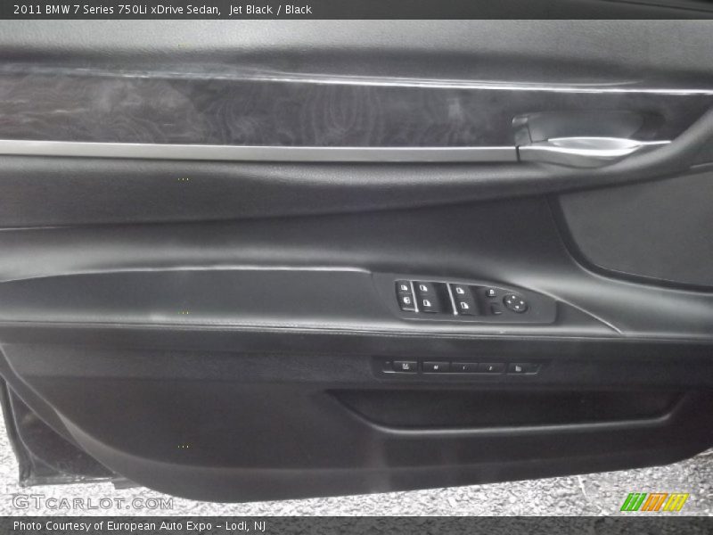 Jet Black / Black 2011 BMW 7 Series 750Li xDrive Sedan