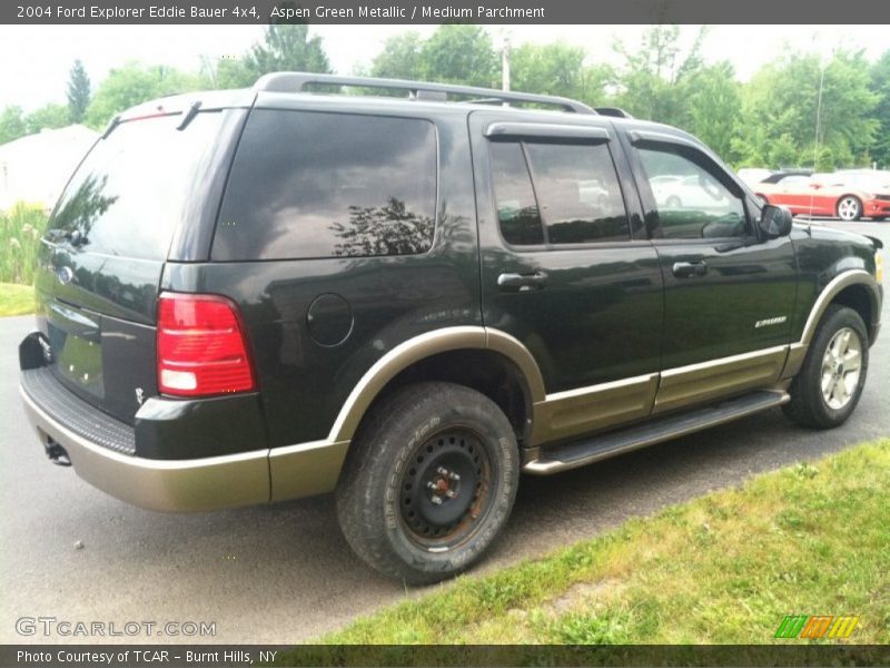 Aspen Green Metallic / Medium Parchment 2004 Ford Explorer Eddie Bauer 4x4