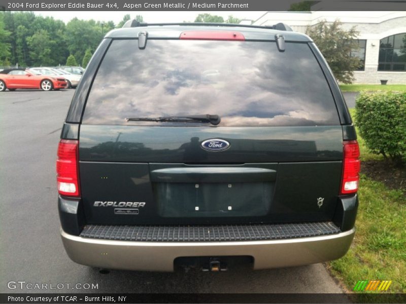 Aspen Green Metallic / Medium Parchment 2004 Ford Explorer Eddie Bauer 4x4