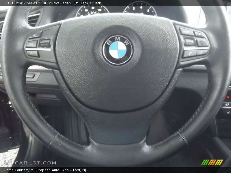 Jet Black / Black 2011 BMW 7 Series 750Li xDrive Sedan
