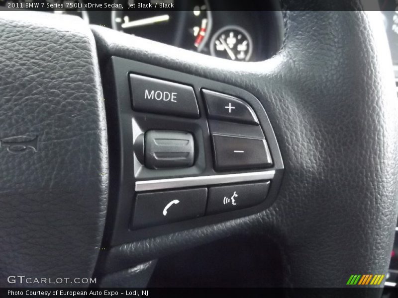 Jet Black / Black 2011 BMW 7 Series 750Li xDrive Sedan