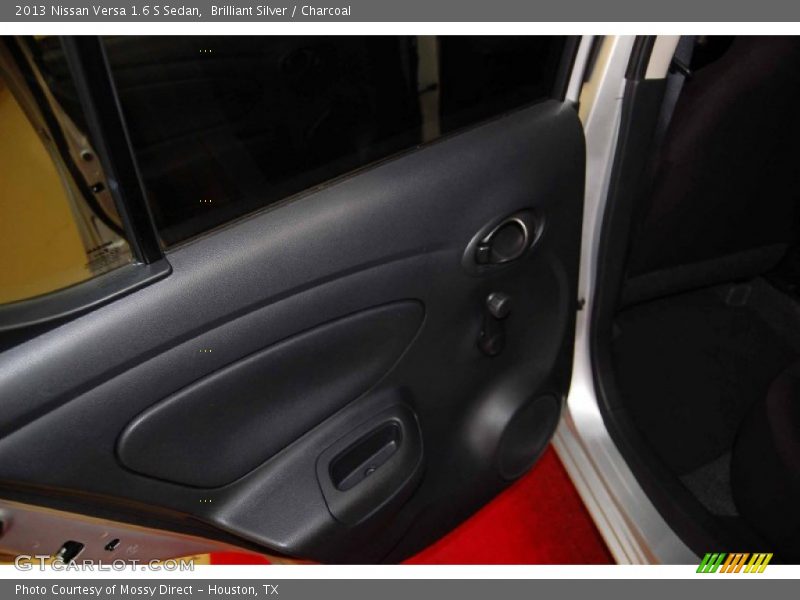 Brilliant Silver / Charcoal 2013 Nissan Versa 1.6 S Sedan