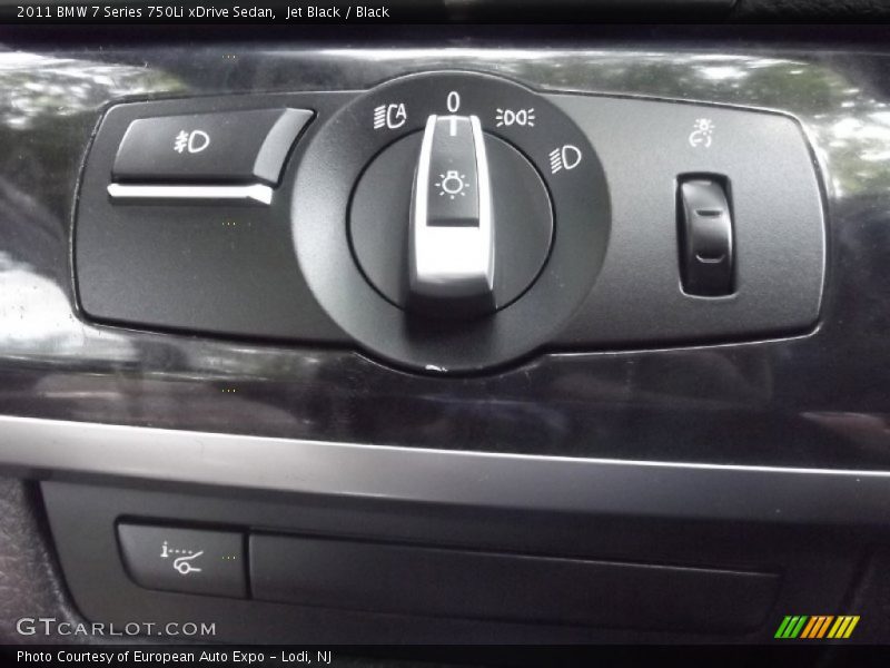 Jet Black / Black 2011 BMW 7 Series 750Li xDrive Sedan