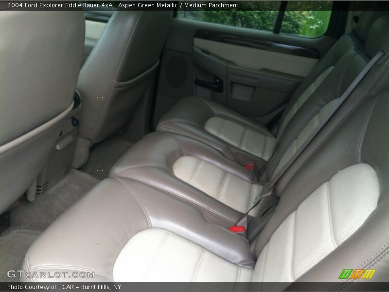 Aspen Green Metallic / Medium Parchment 2004 Ford Explorer Eddie Bauer 4x4