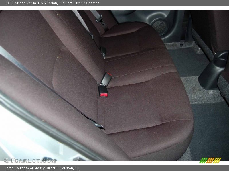 Brilliant Silver / Charcoal 2013 Nissan Versa 1.6 S Sedan