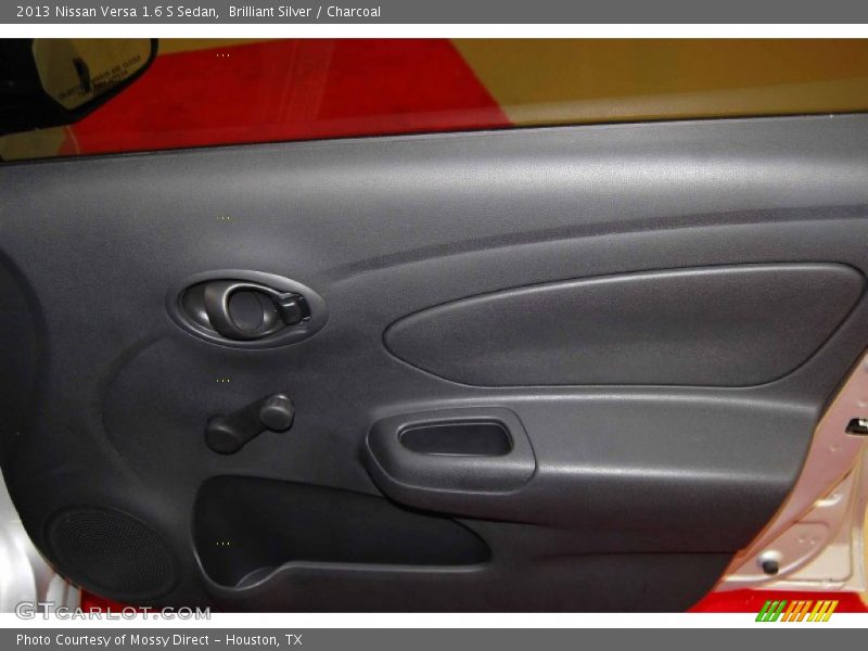 Brilliant Silver / Charcoal 2013 Nissan Versa 1.6 S Sedan
