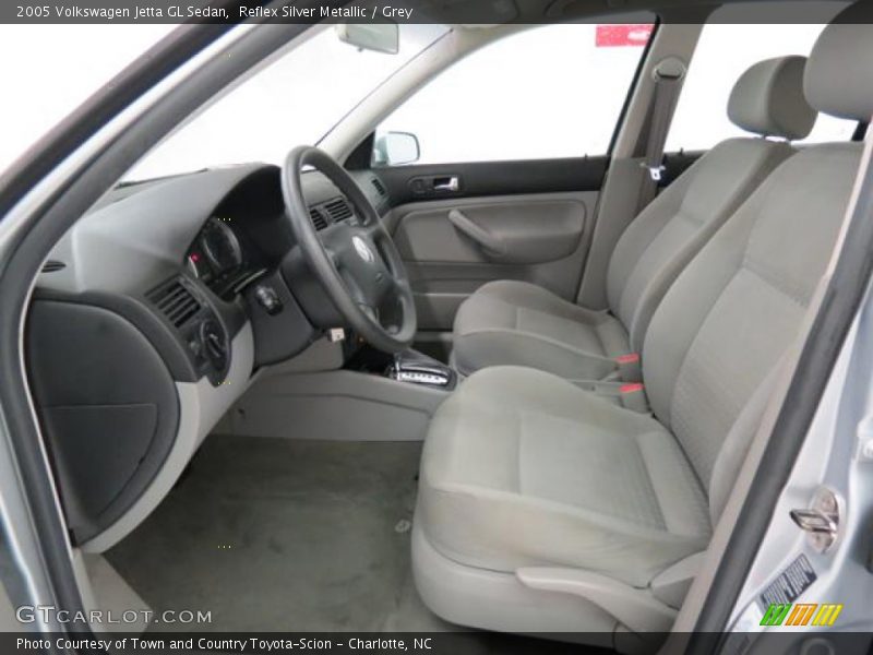 Reflex Silver Metallic / Grey 2005 Volkswagen Jetta GL Sedan