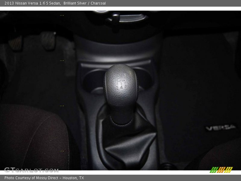Brilliant Silver / Charcoal 2013 Nissan Versa 1.6 S Sedan