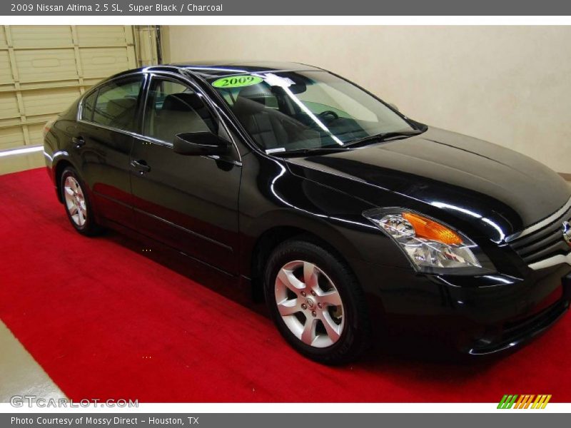 Super Black / Charcoal 2009 Nissan Altima 2.5 SL