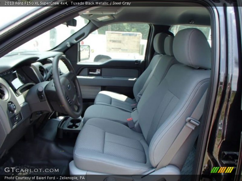 Front Seat of 2013 F150 XL SuperCrew 4x4