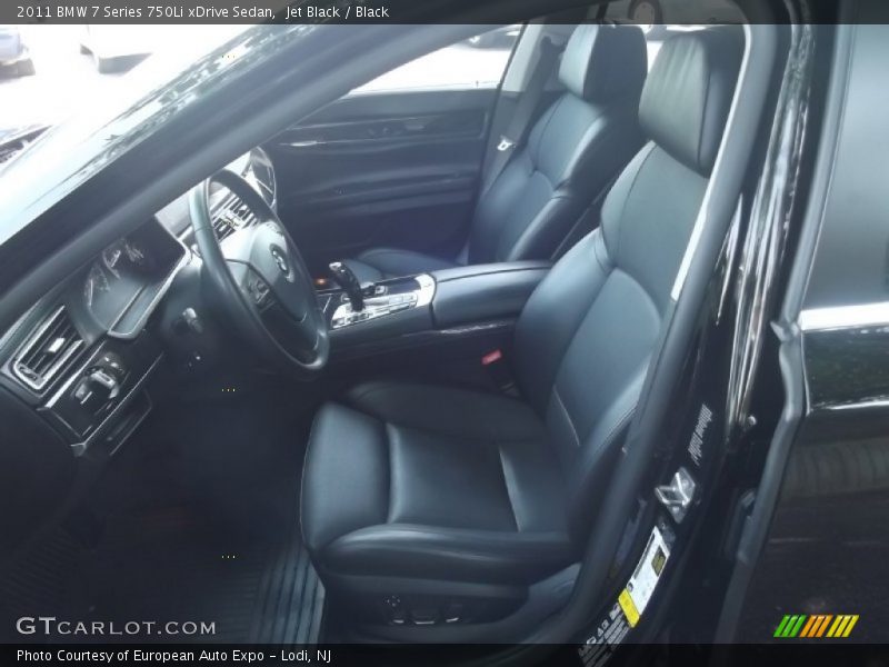 Jet Black / Black 2011 BMW 7 Series 750Li xDrive Sedan
