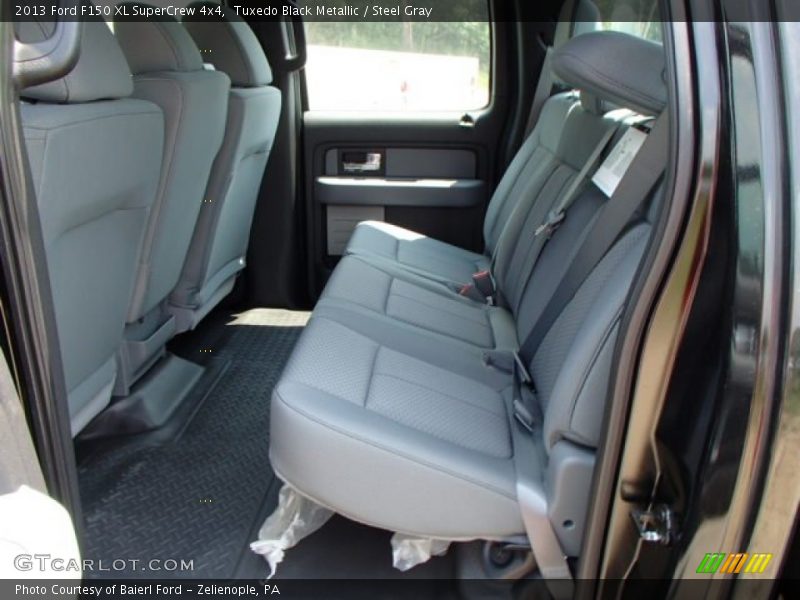 Rear Seat of 2013 F150 XL SuperCrew 4x4