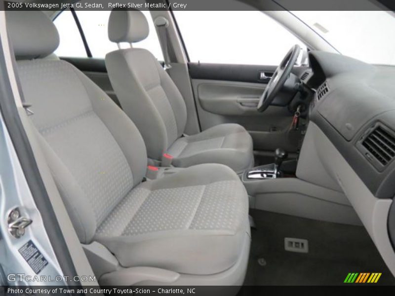 Reflex Silver Metallic / Grey 2005 Volkswagen Jetta GL Sedan