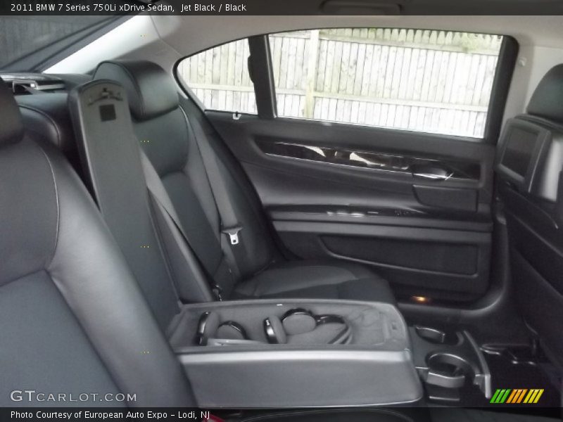 Jet Black / Black 2011 BMW 7 Series 750Li xDrive Sedan