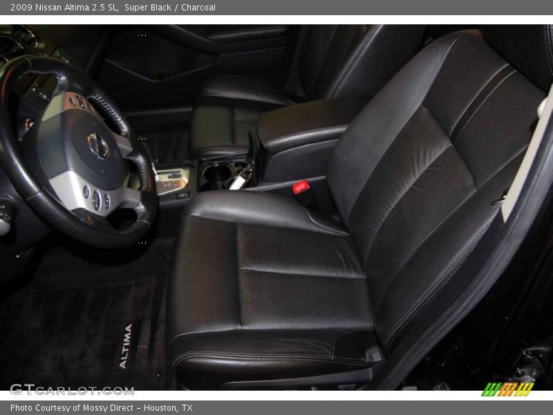 Super Black / Charcoal 2009 Nissan Altima 2.5 SL