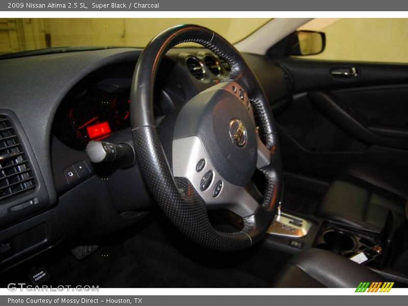 Super Black / Charcoal 2009 Nissan Altima 2.5 SL