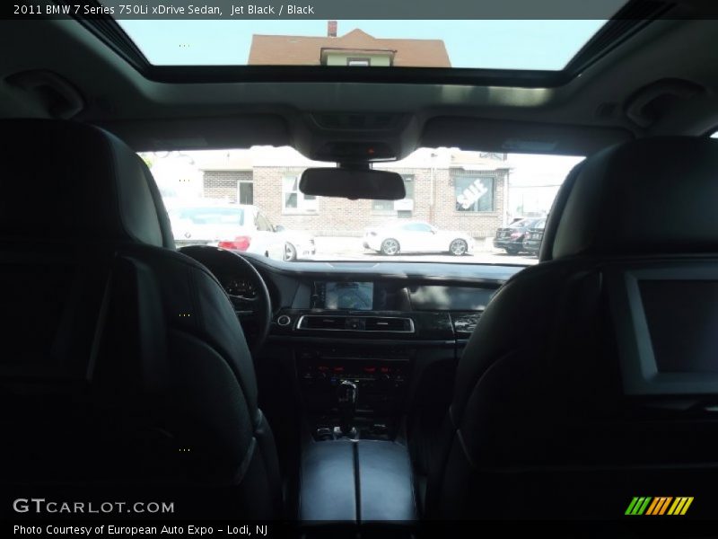 Jet Black / Black 2011 BMW 7 Series 750Li xDrive Sedan