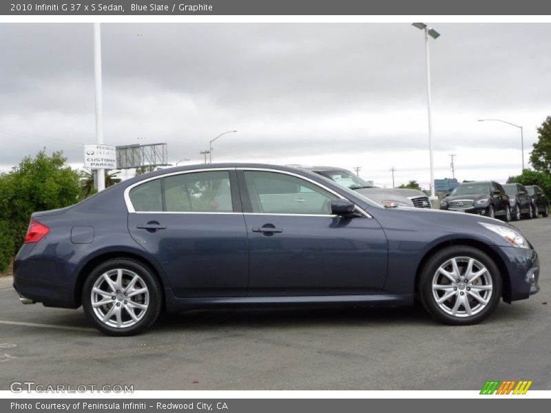 Blue Slate / Graphite 2010 Infiniti G 37 x S Sedan